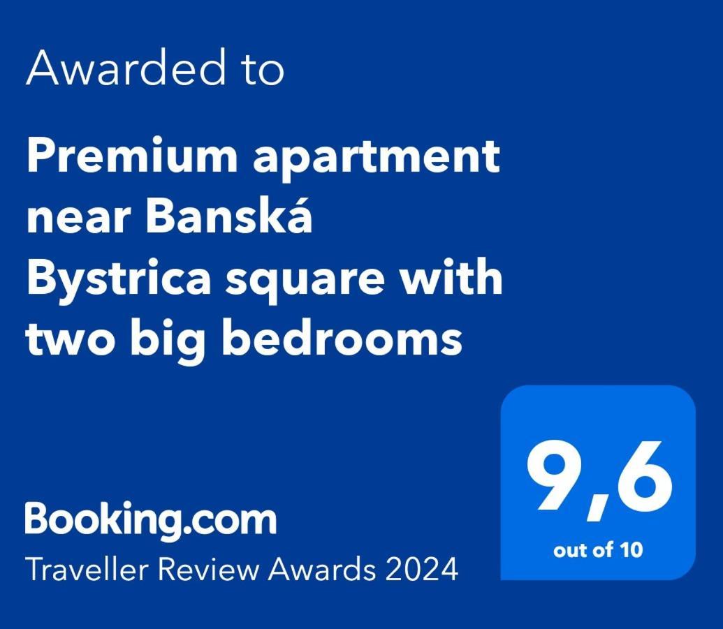 Premium Apartment Near Banska Bystrica Square With Two Big Bedrooms 外观 照片